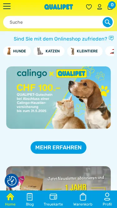 Qualipet Product Recommendation Engine